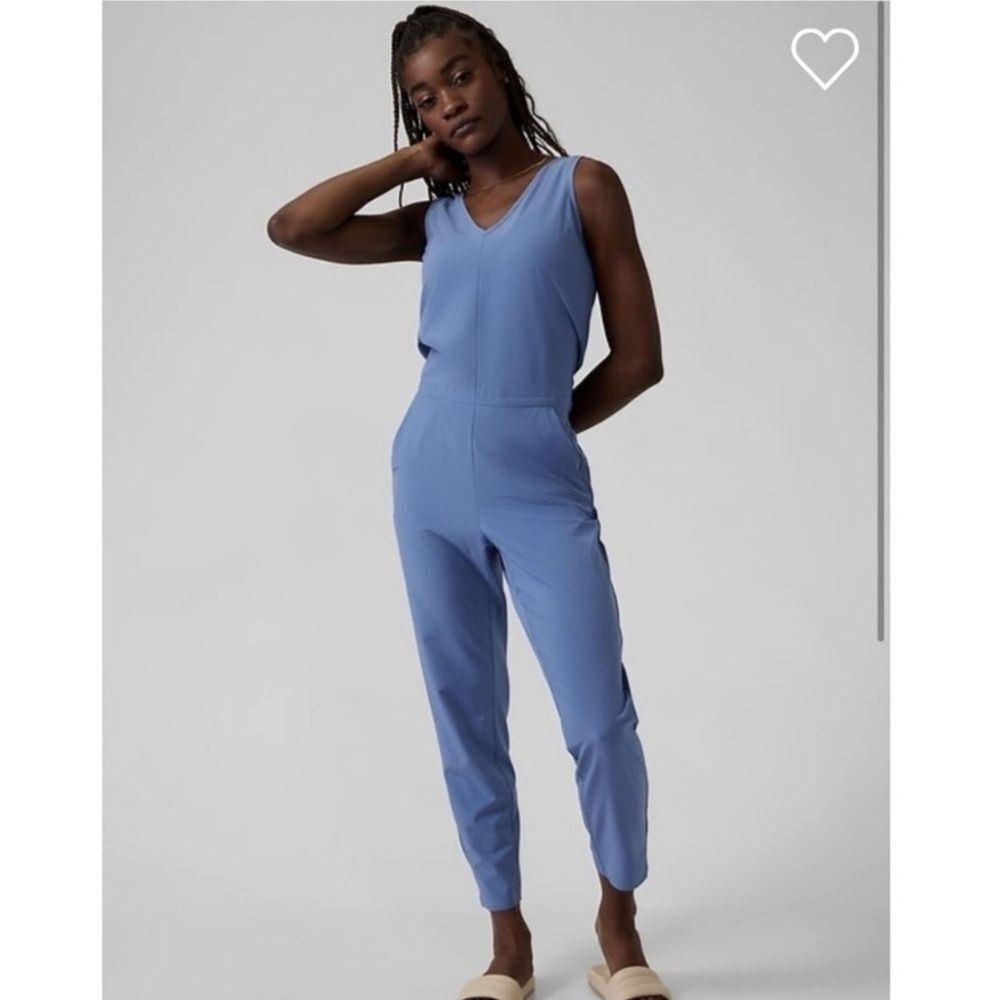 Athleta Light Blue Women's Jumpsuit Size 6 NWOT